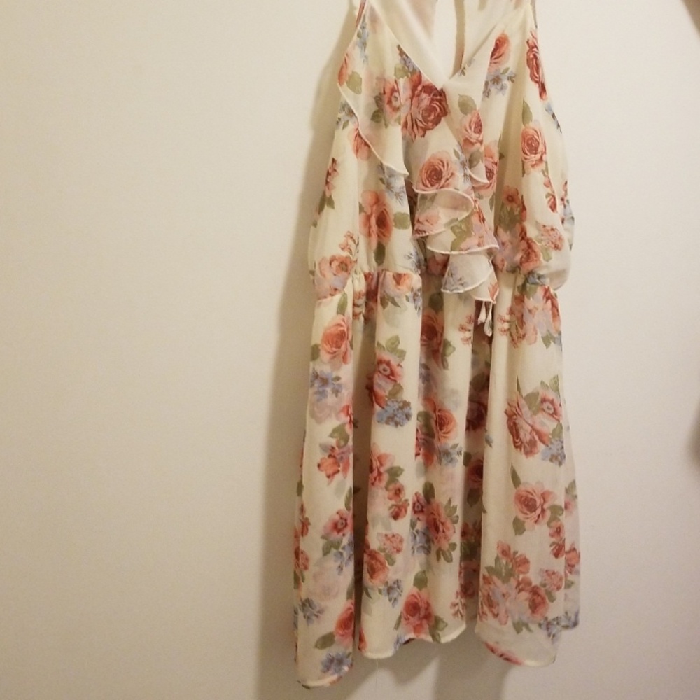 Floral designed dress